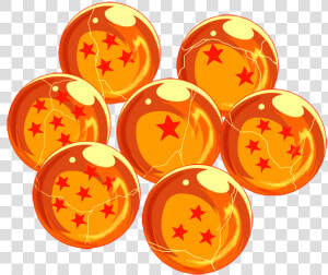 Dragonballs   Cracked Dragon Balls Dokkan  HD Png Download