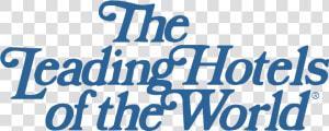 The Leading Hotels Of The World Logo Png Transparent   Leading Hotels Of The World Eps  Png Download