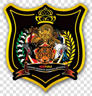 Lambang Perguruan Seni Silat Saga Barong Naga Malaya   Emblem  HD Png Download