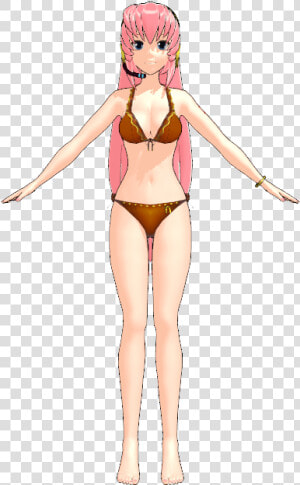 Nluka Swim   Project Diva Luka Swimsuit  HD Png Download