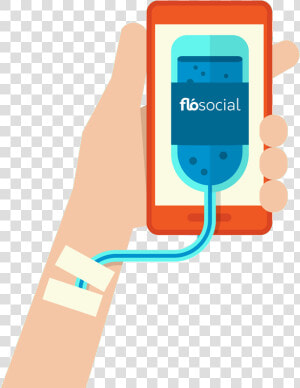 Flosocial Smartphone Social Media   Instagramın Zararları  HD Png Download