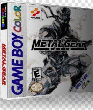 Gameboy Color Metal Gear Solid Game Cover To Fit A   Metal Gear Solid Game Boy Color  HD Png Download