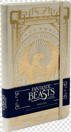 Fantastic Beasts Macusa Journal   Carnet Animaux Fantastiques  HD Png Download