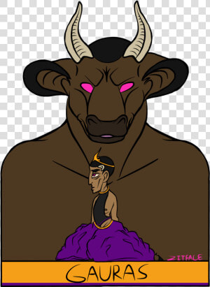 The Minotaur King   Cartoon  HD Png Download