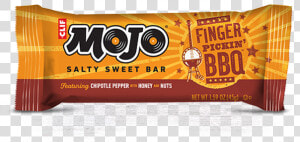 Fingerpickin   Clif Mojo Bar Bbq  HD Png Download