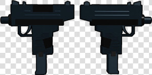 Dual Uzis   Double Cartoon Lil Uzi Gun Png  Transparent Png