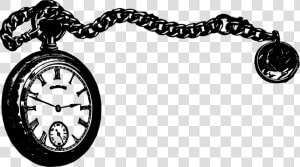 Drawing Gear Pocket Watch   Pocket Watch Clip Art  HD Png Download