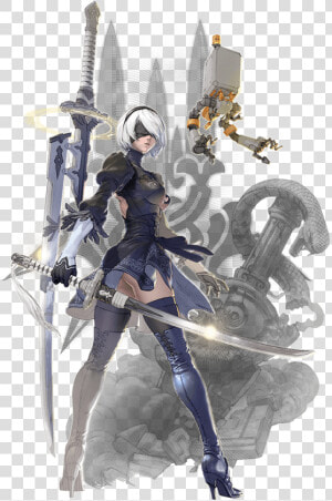 Nier Automata Revealing Outfit  HD Png Download