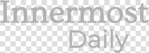 Innermost logo Lightgrey  HD Png Download