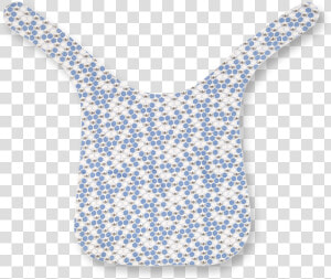 Cornflower Blue Oversized Bib   Pattern  HD Png Download