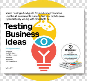 Strategyzer Testing Business Ideas  HD Png Download