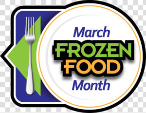 March Frozen Food Month Logo   Frozen Food  HD Png Download