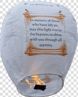 Hot Selling Chinese Eco friendly Flying Lanterns   Memorial Sky Lanterns  HD Png Download