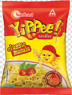 Sunfeast Yippee Noodles Classic Masala  HD Png Download