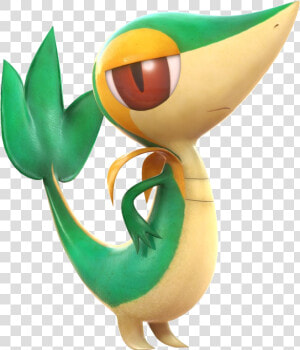 Snivy   Snivy Super Smash Bros  HD Png Download