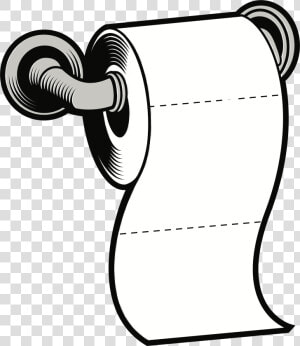 Toilet Paper Free Png Image   Toilet Paper Roll Drawing  Transparent Png