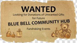 Looking For Donations Of Unwanted Gifts   Flyer  HD Png Download