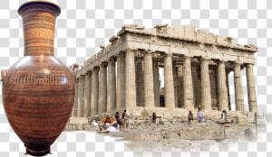 Clip Art Greek Architecture Art History   Parthenon  HD Png Download