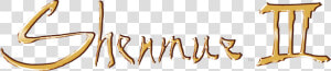 Shenmue 3 Logo Png  Transparent Png