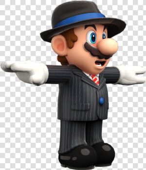 Download Zip Archive   Mario T Pose Png  Transparent Png