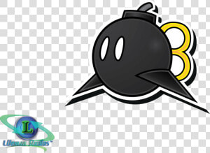 Collection Of Free Bomb Vector Super Mario Download   Mario Paper Bomb Bomb  HD Png Download