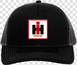 International Harvester Black And Charcoal Ballcap   Baseball Cap  HD Png Download