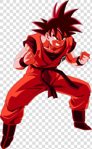 Goku Kaioken Transparent   Png Download   Dragon Ball Z Goku Kaioken Png  Png Download