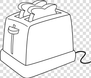 Electric Toaster Line Art  HD Png Download