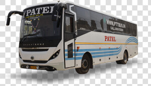 Slide   Patel Tours And Travels Bharat Benz  HD Png Download