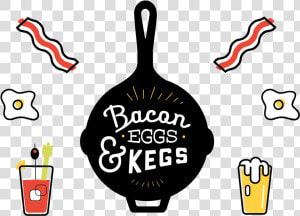 Brunch Clipart Meal Ticket   Bacon Eggs And Kegs  HD Png Download