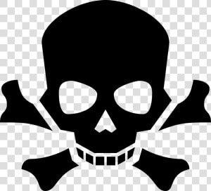 Bones  Danger  Death  Pirate  Poisonous  Skull  Toxic   Skull And Crossbones Png  Transparent Png