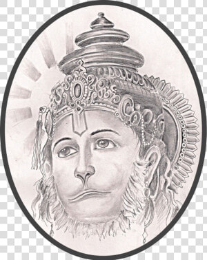 Hanuman Ji Good Morning Quotes   Png Download   Pencil Sketch Of Hanuman Ji  Transparent Png