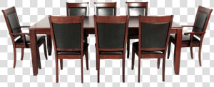 Comedor 6 Sillas 2 Sitiales  HD Png Download