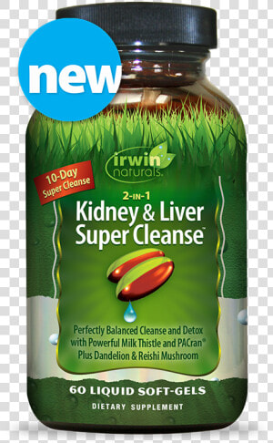 Irwin Naturals Liver Detox  amp  Blood Refresh  HD Png Download