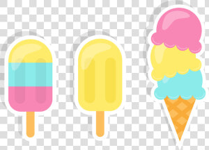 Transparent Ice Cream Cone Clipart Png   Ice Cone Drawing Sticker  Png Download