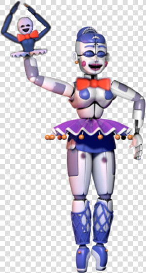  funtime  ballora   Fnaf Sister Location Withered Ballora  HD Png Download