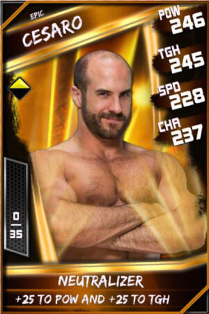 Epic Cesaro   Barechested  HD Png Download