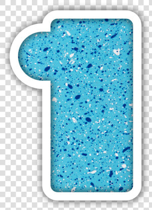 Color Gota Fondo Azul   Glitter  HD Png Download