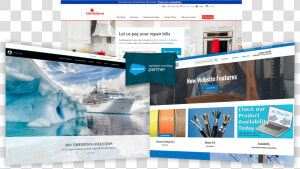 Platform Graphic Template salesforce 3screens   Iceberg  HD Png Download