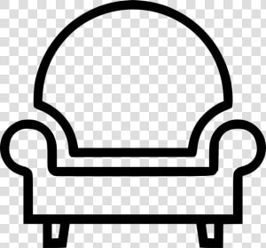 Leather Chair Home Furniture   Plate Heat Exchanger Symbol  HD Png Download