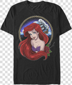 Ariel Little Mermaid Shirt   Polera De Ariel La Sirenita  HD Png Download