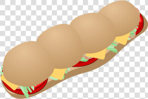 Submarine Sandwich Svg Clip Arts   Sandwich Clip Art  HD Png Download