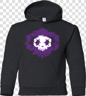 Sweatshirt   Mit Hoodie Black  HD Png Download