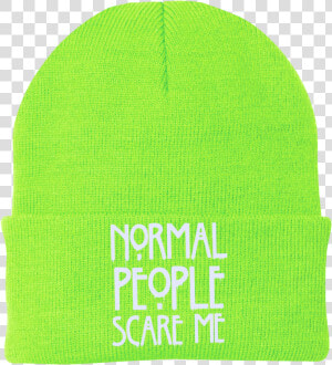 Normal People Scare Me Png  Transparent Png   Png Download   Beanie  Png Download