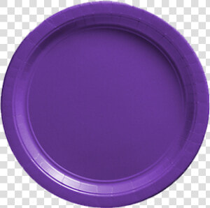 New Purple Paper Dinner Plates 20ct   Circle  HD Png Download