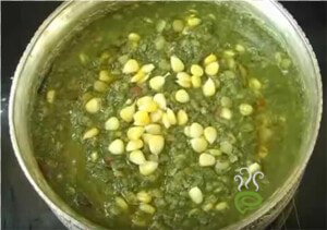 Makka Choolam Keerai Masiyal Video Recipe   Mung Bean  HD Png Download