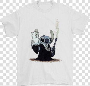 Harry Potter Hedwig And Stitch Mashup Shirts  HD Png Download