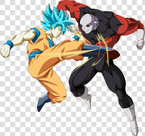 Thumb Image   Goku Super Saiyan Blue Vs Jiren  HD Png Download