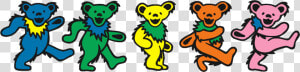 Dancing Bears Grateful Dead  HD Png Download