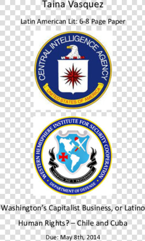 Cia Seal  HD Png Download